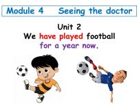 初中外研版 (新标准)Unit 2  We have played football for a year now多媒体教学课件ppt