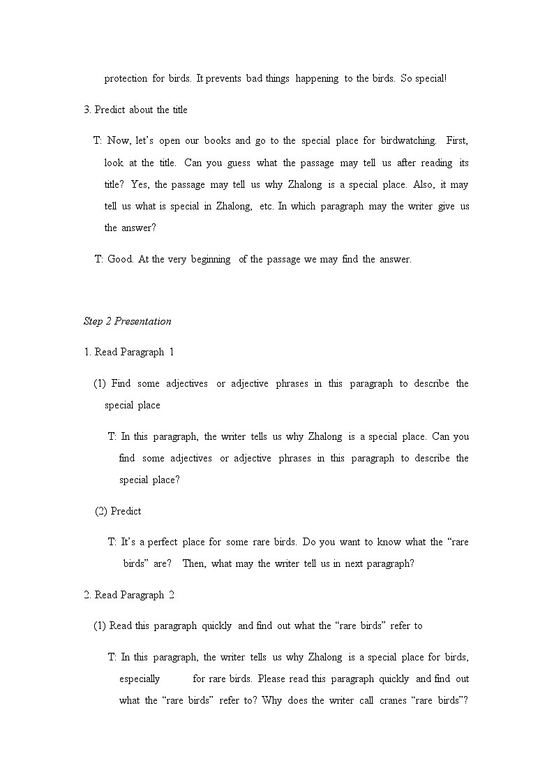 译林八年級英語上冊 Unit 6 Birdwatching 课时2 PPT课件+教案03