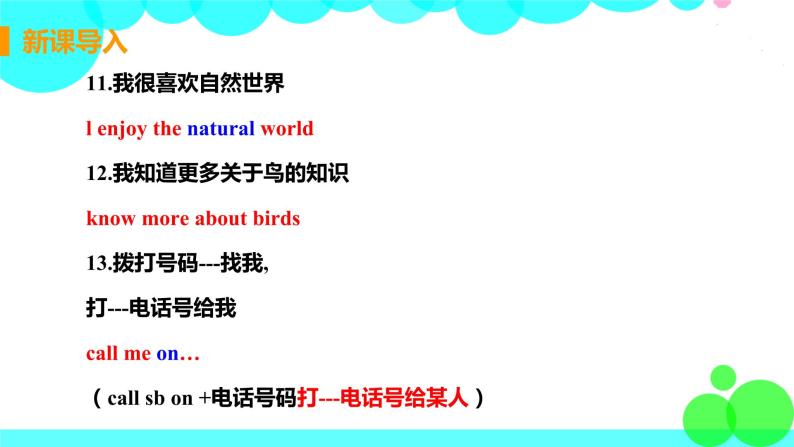 译林八年級英語上冊 Unit 6 Birdwatching 课时7 PPT课件+教案06