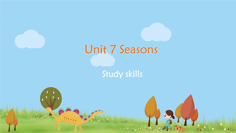 译林八年級英語上冊 Unit 7 Seasons 课时6 PPT课件+教案01