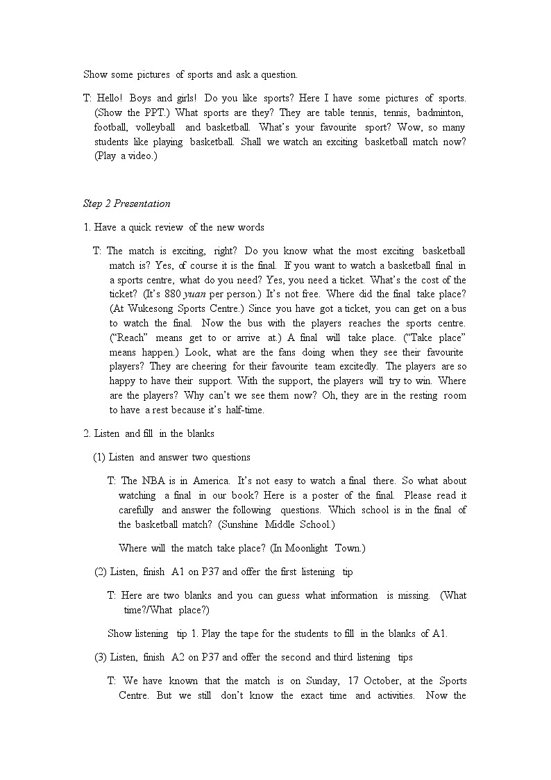 译林八年級英語上冊 Unit 3 A day out  课时5 PPT课件+教案02