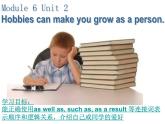 Module6Unit2课件2021-2022学年外研版八年级下册英语