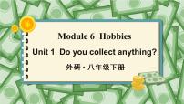 外研版 (新标准)八年级下册Unit 1 Do you collect anything ?教案配套ppt课件