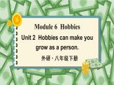 Module6Unit2词汇课件2021-2022学年外研版英语八年级下册