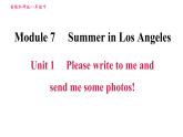 2020-2021学年外研版八年级下册英语课件Module7Unit1Pleasewritetomeandsendmesomephotos!