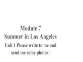 2020-2021学年外研版英语八年级下册Module7Unit1课件(1)