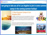 Module7SummerinLosAngeles_Unit1Pleasewritetomeandsendmesomephotos!课件2021-2022学年外研版八年级英语下册