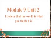 Module9unit2课件2021-2022学年外研版初中英语八年级下册