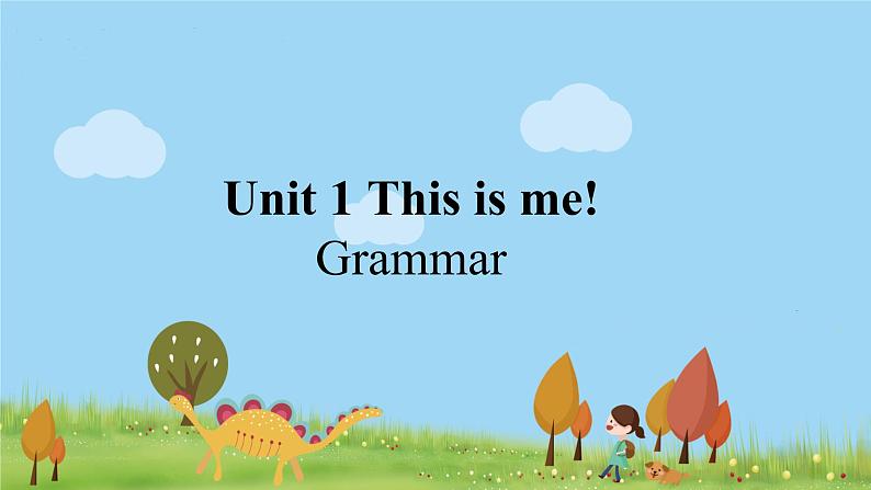 英语译林版 7年级上册 U1 Grammar PPT课件第1页