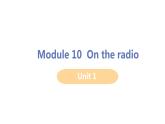 2020-2021学年外研版八年级英语下册Module10Unit1课件
