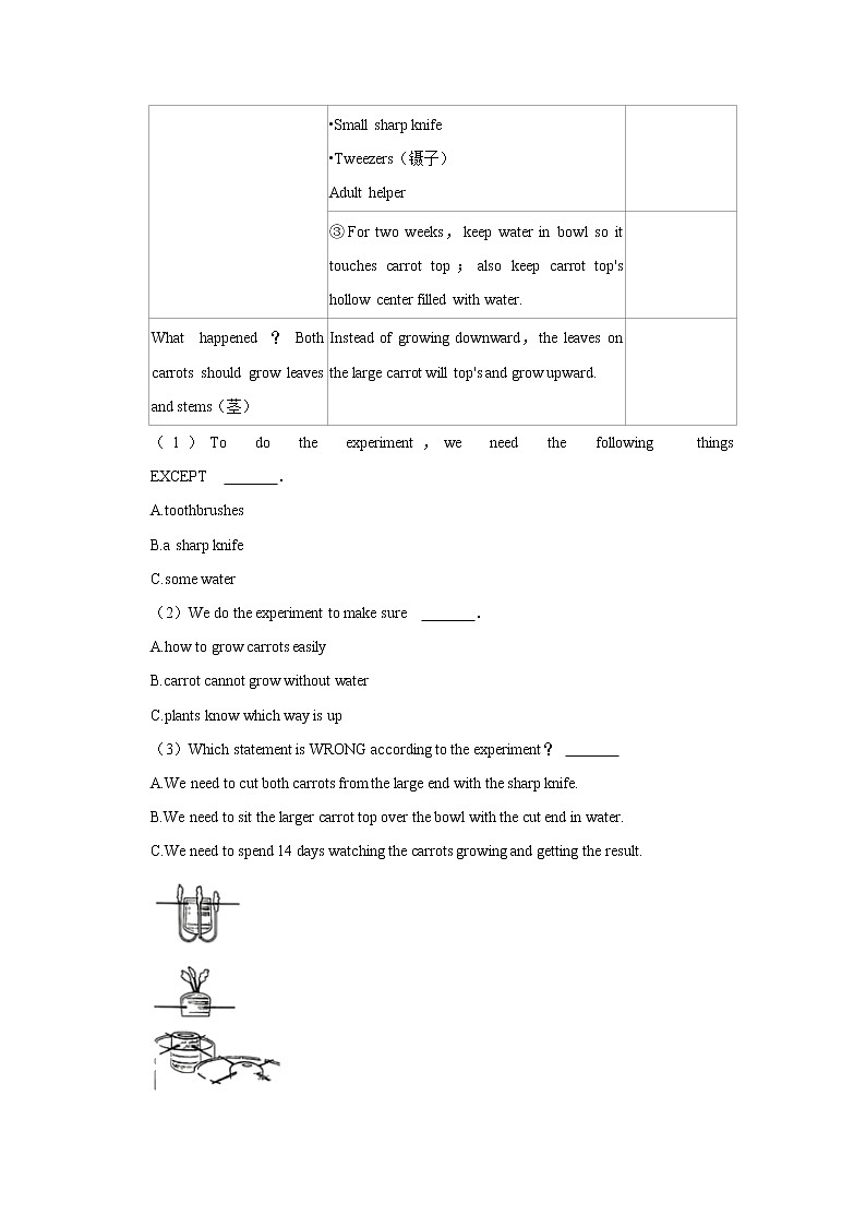 2022年湖南省长沙市长郡教育集团中考英语二模试卷(word版含答案)第3页