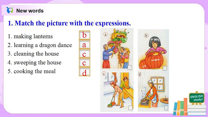 Module10 Unit1 Are you getting ready for Spring Festival 课件 PPT+教案04