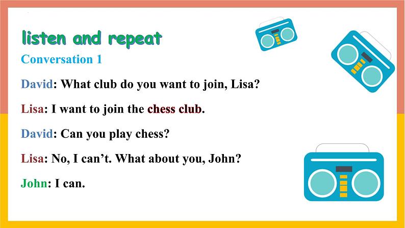 七年级英语下册RJ版课件 Unit 1Can you play the guitar07