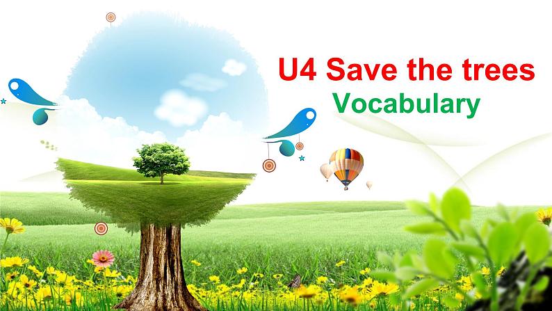 深圳沪教牛津版七年级下 7B Unit 4 Save the trees（Vocabulary)第2页