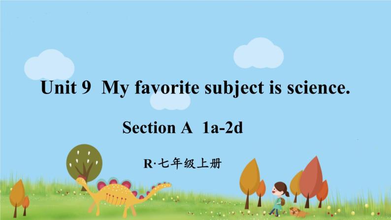 人教版英语七年级上册 Unit 9 第1课时（Section A 1a-2d） PPT课件01