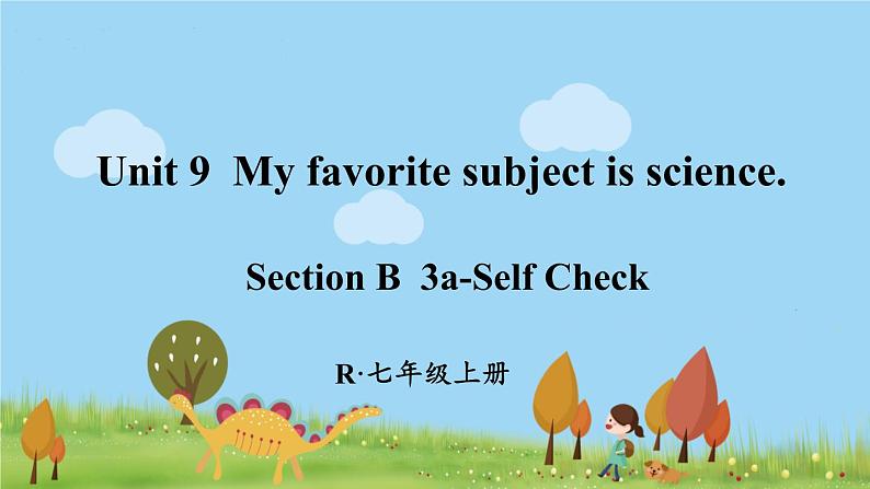 第5课时（Section B 3a-Self Check）第1页