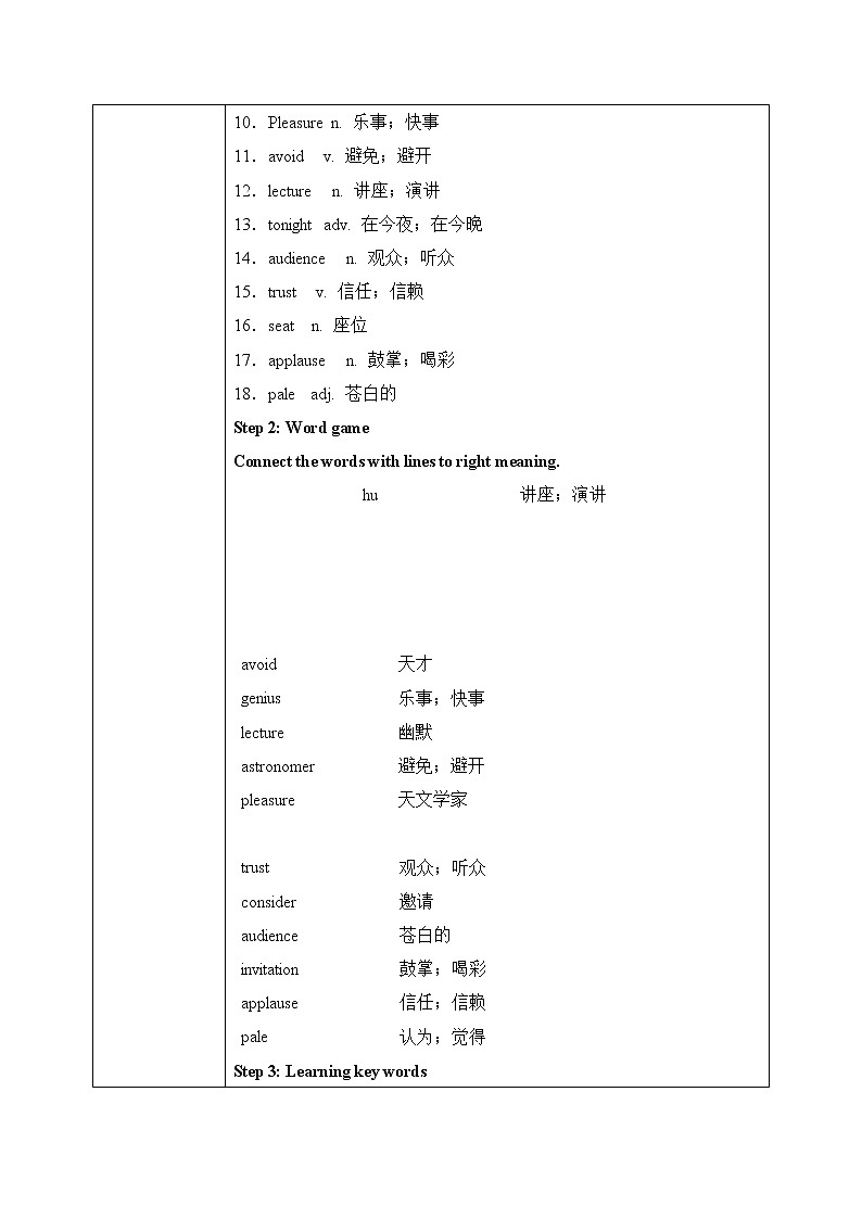 Unit 2 Great Minds 第一课时 Reading 课件+教案02