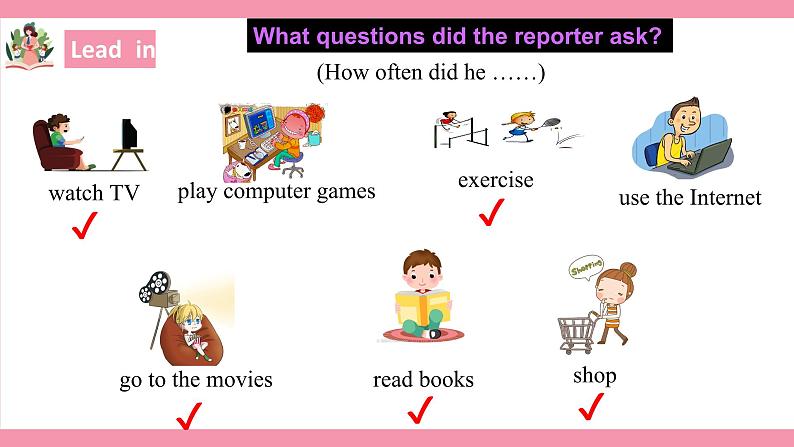 Unit 2 How often do you exercise？ Section B 2a-2e 课件+教案+练习06