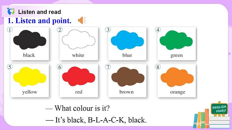 Starter Module3 Unit3 What colour is it  课件 PPT+教案05