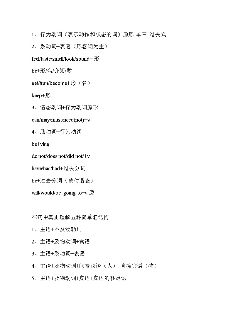初中英语语法第11集 名师讲解 配套练习题第3页