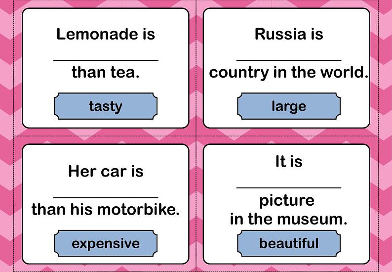 比较级 task card 2第3页