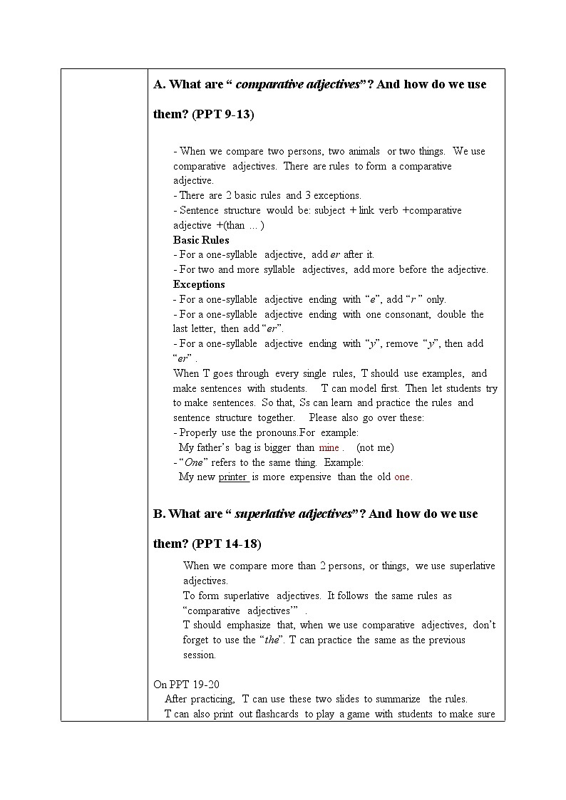 《Unit 3 Computers》grammar and writing 教案第2页