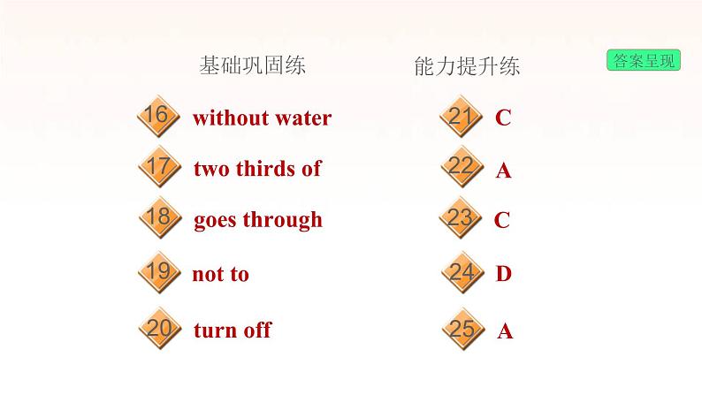 牛津深圳版七年级英语下册module3 naturale lements unit5 water课时2readingii习题课件03