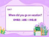 人教版新目标8上Unit 1 Section A(Grammar-3c)课件PPT+教案
