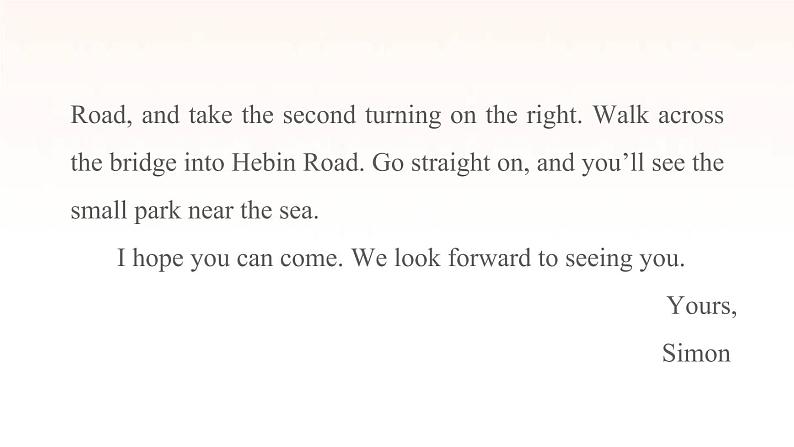 安徽专用牛津译林版七年级英语下册unit4 finding your way写作素养提升练课件08