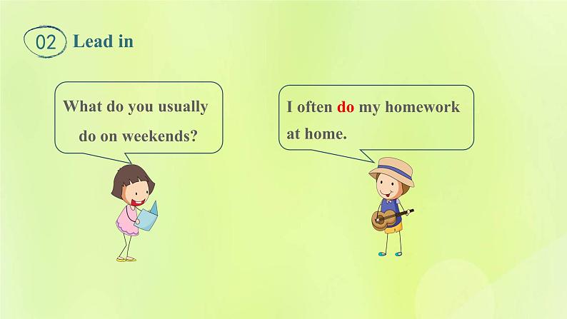 冀教版七年级英语下册Unit 4 After-School Activities Lesson 24 How was Your Weekend课件05