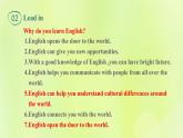 冀教版七年级英语下册Unit 5 I Love Learning English Lesson 30 Writing an E-mail in English课件