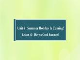 冀教版七年级英语下册Unit 8 Summer Holiday Is Coming Lesson 43 Have a Good Summer课件