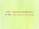 牛津译林版七年级英语下册unit3 welcome to sunshine town 第1课时comicstripand welcome to theunit课件