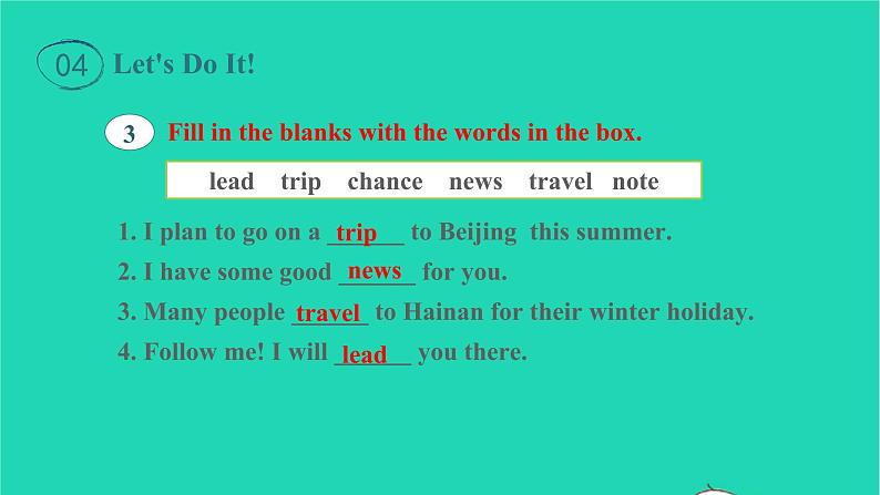 冀教版七年级英语下册Unit 1 A Trip to the Silk Road Lesson 1 A Trip to China课件08