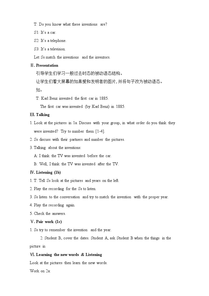 Unit 6 When was it invented 教案02