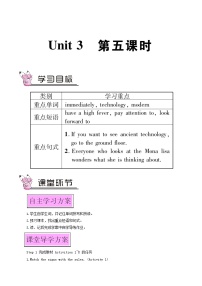 英语九年级上册Unit 3 Language in use教案及反思