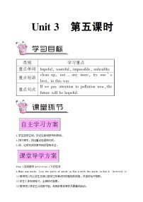 外研版 (新标准)九年级上册Unit 3 Language in use教学设计