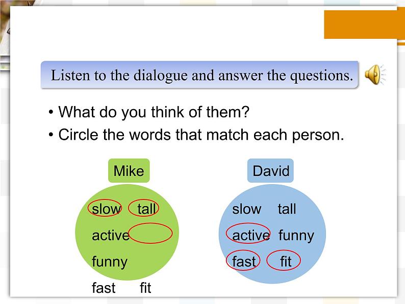 北师大版8上英语Unit 3《Lesson 7 Time to Exercise》第一课时 课件06