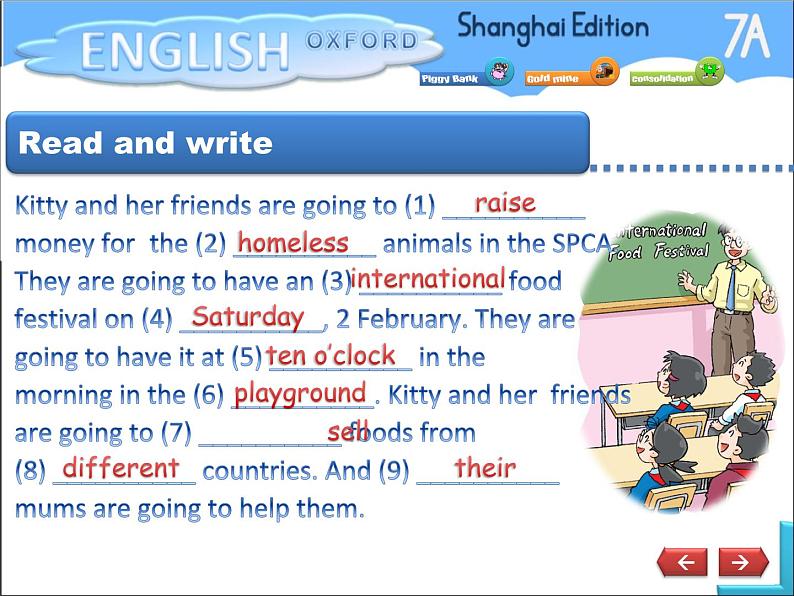 牛津上海版英语七年级上册课件：Unit 9P204