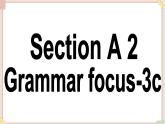 鲁教版五四制7上英语Unit8__Section A 2-grammer_Period2精品课件（无音频素材）