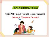 魯教版五四制8上英語Unit2_SectionA（Grammar_Focus-4c）精品課件