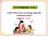 鲁教版五四制8上英语Unit3_SectionB（1a-2e）精品课件