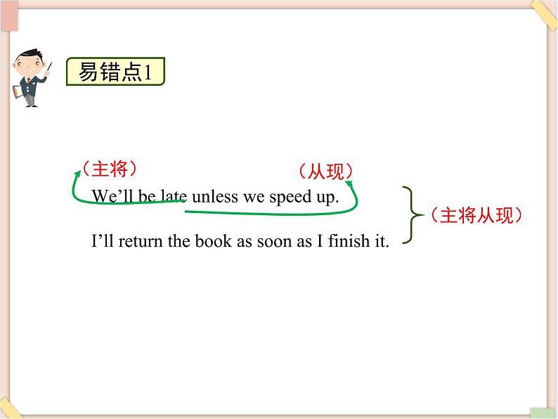 鲁教版五四制8上英语Unit4_语法课件（unless,_as_soon_as,_so...that）06