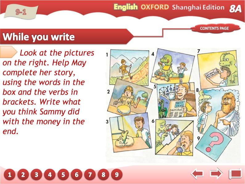 牛津上海版英语八年级上册课件：Unit5-Writing05