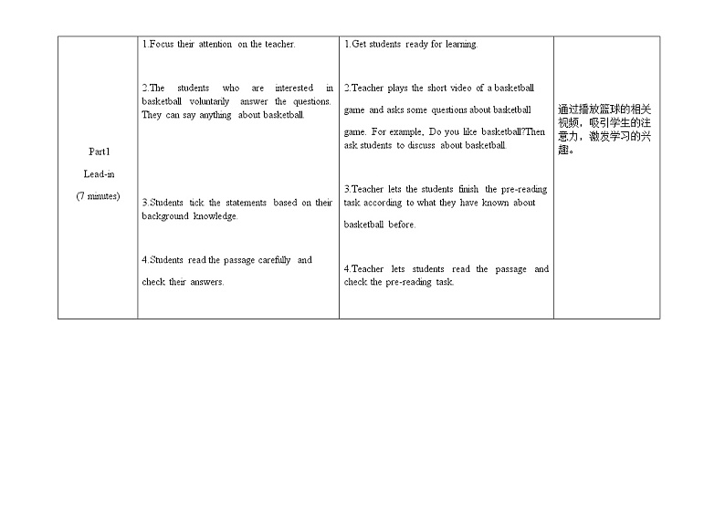 Unit 1 Playing Sports 《Topic2 SectionC》教学设计第3页