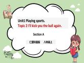 Unit 1 Playing Sports 《Topic2 SectionA》课件+教案（缺少视频素材）