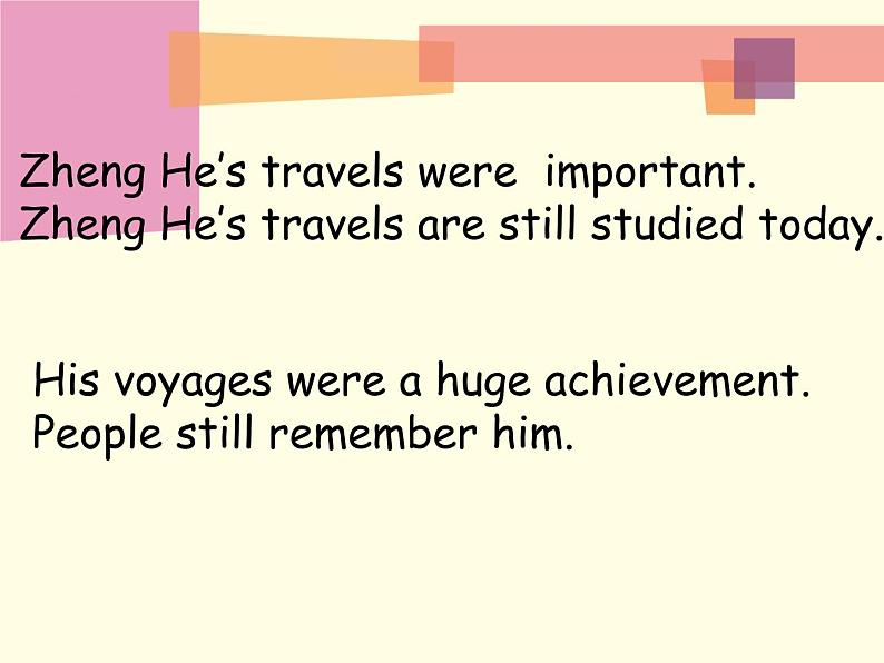 初中英语 沪教牛津版 9B Module1  Explorations and exchanges Unit1 Great explorations Period3 Grammar课件05