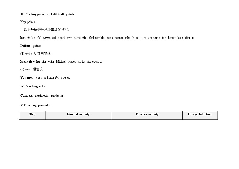 Unit 2 Keeping Healthy 《Topic1 SectionC》课件+教案02