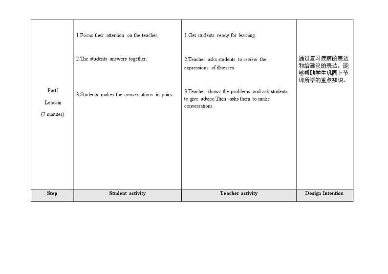 Unit 2 Keeping Healthy 《Topic1 SectionC》课件+教案03