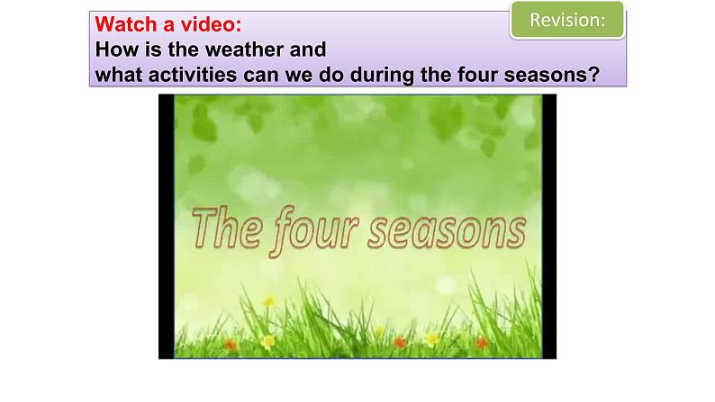 沪教牛津版英语七年级上册 Unit 4 seasons PPT课件+教案03